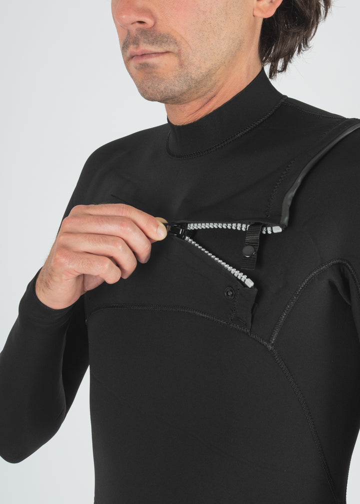 7 Seas 3-2 Chest Zip Full Wetsuit - No Logos