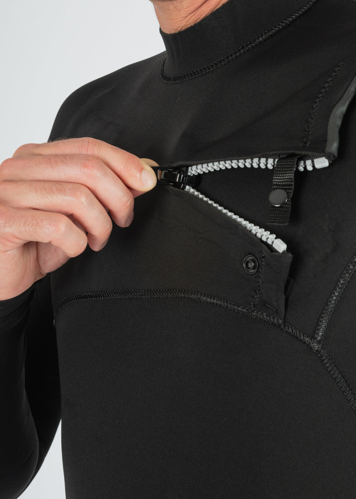 7 Seas 3-2 Chest Zip Full Wetsuit - No Logos