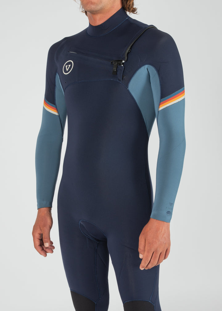 7 Seas Raditude 4-3 Full Chest Zip Wetsuit