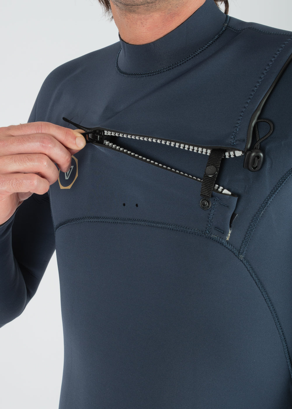 7 Seas 4/3mm Chest Zip Wetsuit | Vissla Cold Water Fullsuit