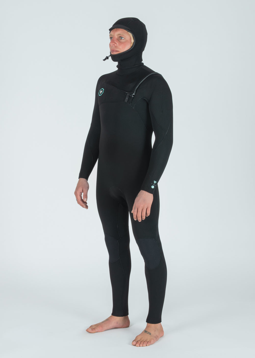 7 Seas 5-4-3 Full Hooded Chest Zip Wetsuit
