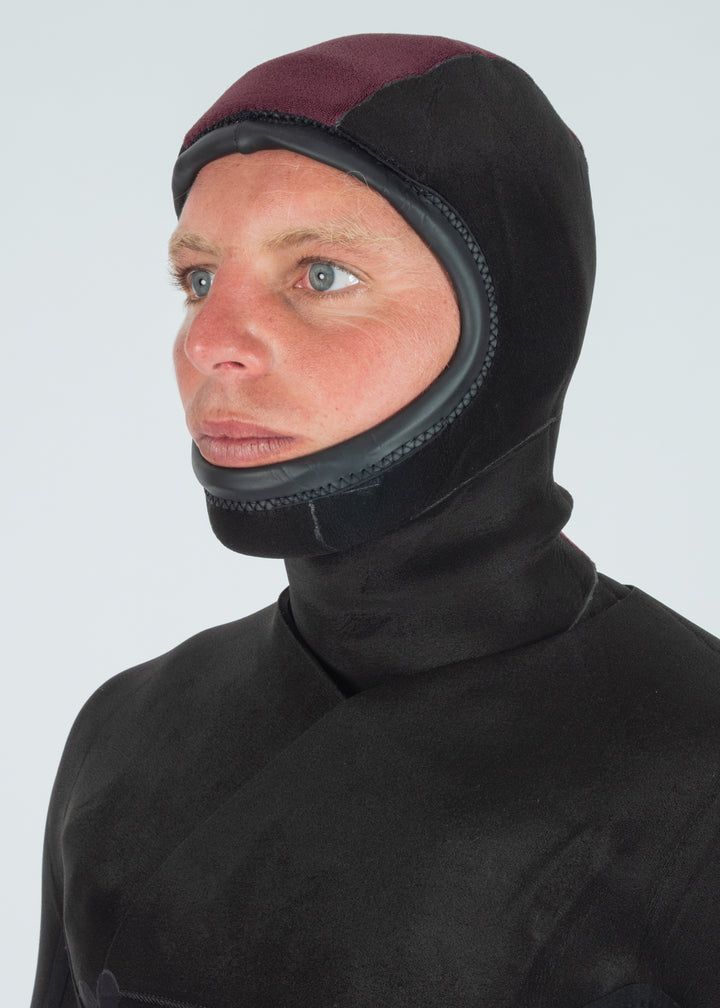 7 Seas 5-4-3 Full Hooded Chest Zip Wetsuit