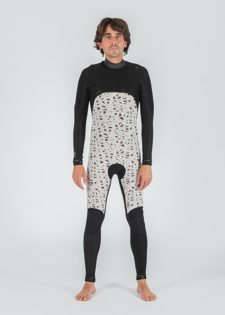 7 Seas 3-2 Chest Zip Full Wetsuit - No Logos