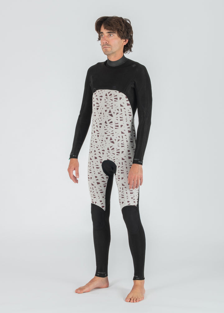 7 Seas 3-2 Chest Zip Full Wetsuit - No Logos