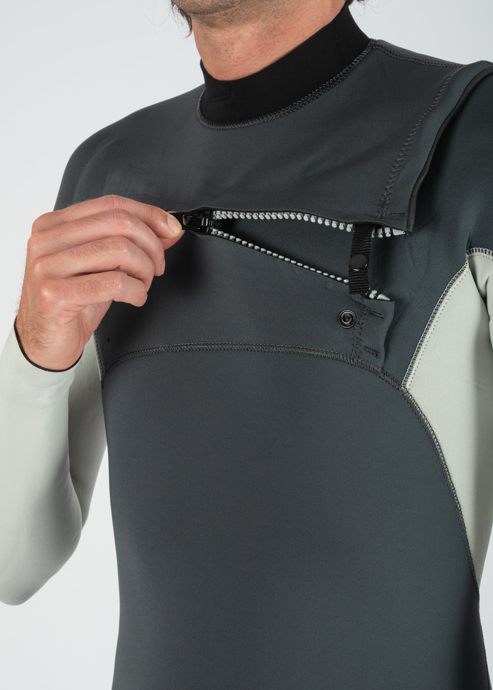 7 Seas Comp 3-2 Full Chest Zip Wetsuit