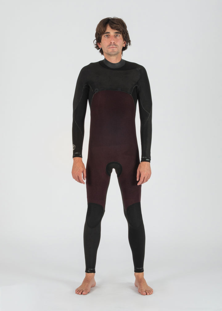 7 Seas Comp 3-2 Full Chest Zip Wetsuit