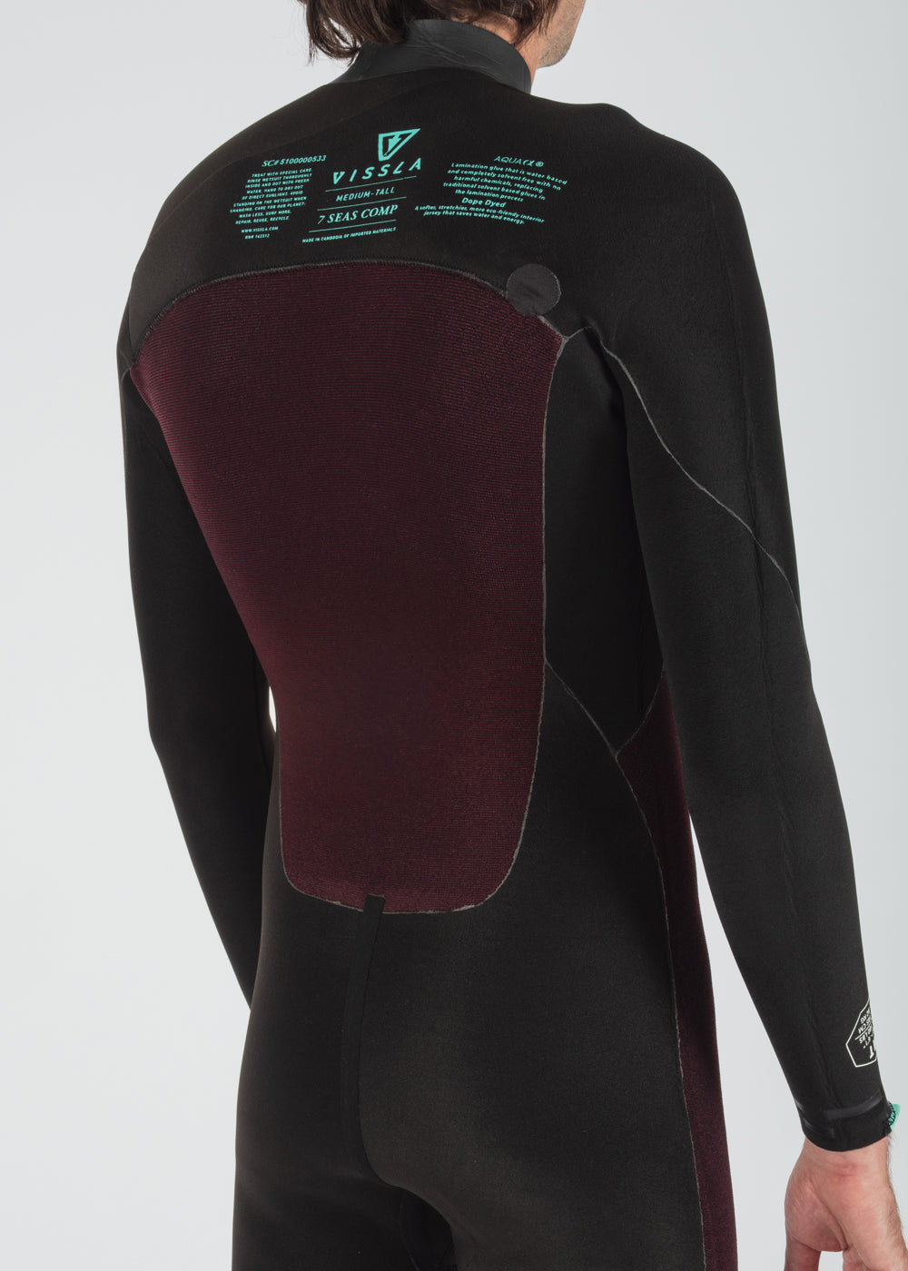 7 Seas Comp 3-2 Full Chest Zip Wetsuit