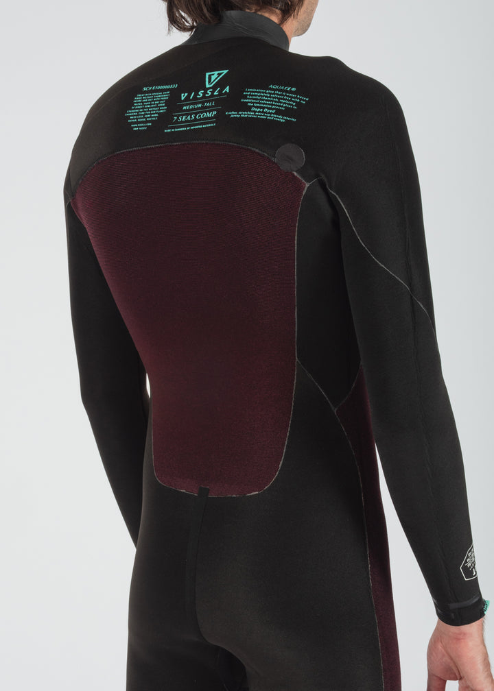 7 Seas Comp 3-2 Full Chest Zip Wetsuit
