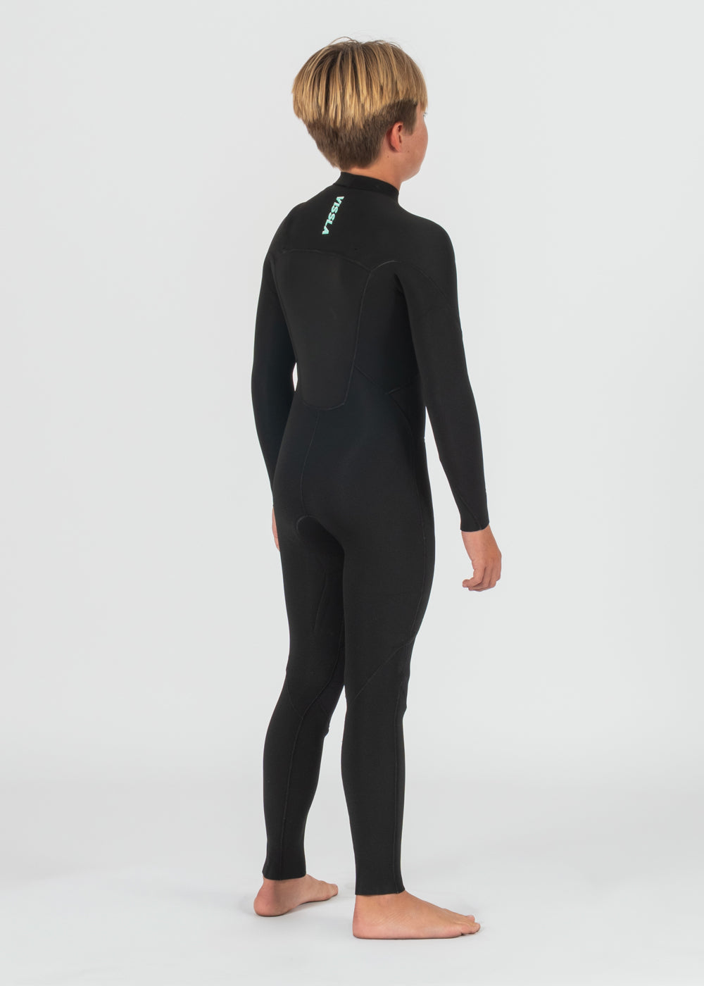 7 Seas Boys 4-3 Full Chest Zip Wetsuit