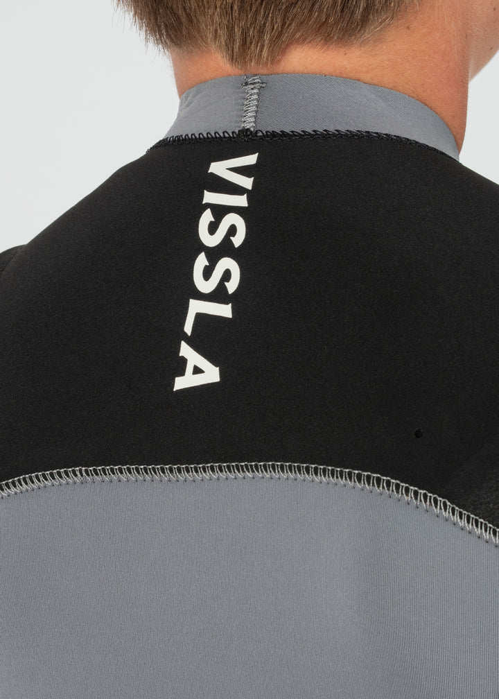 7 Seas Boys 3-2 Bolt Full Chest Zip Wetsuit