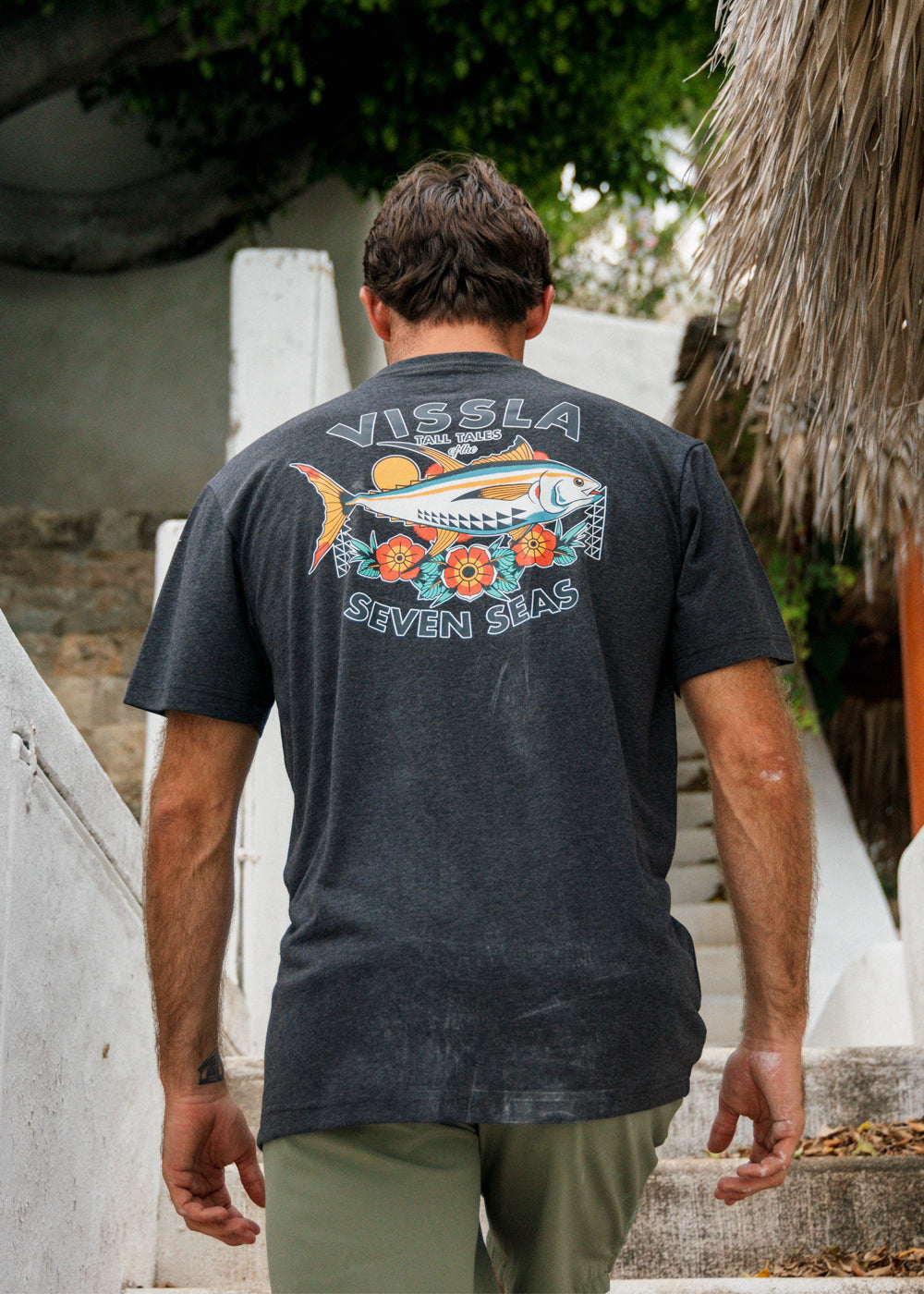 Ahi Comp Lite Eco Drirelease Tee