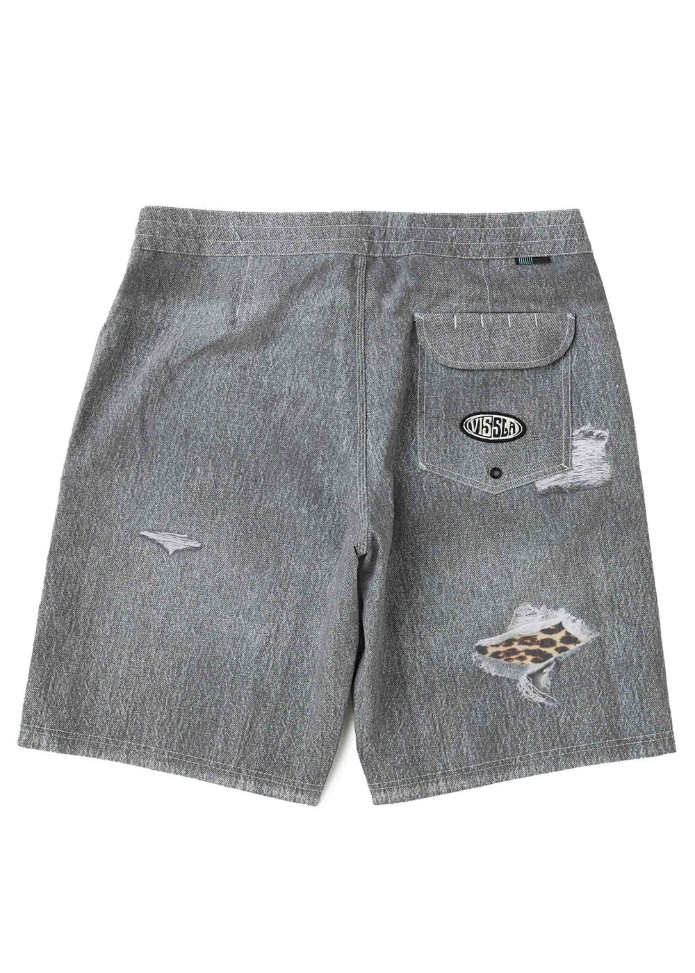 Vissla Jort 18" Boys Boardshort in Black, view 2