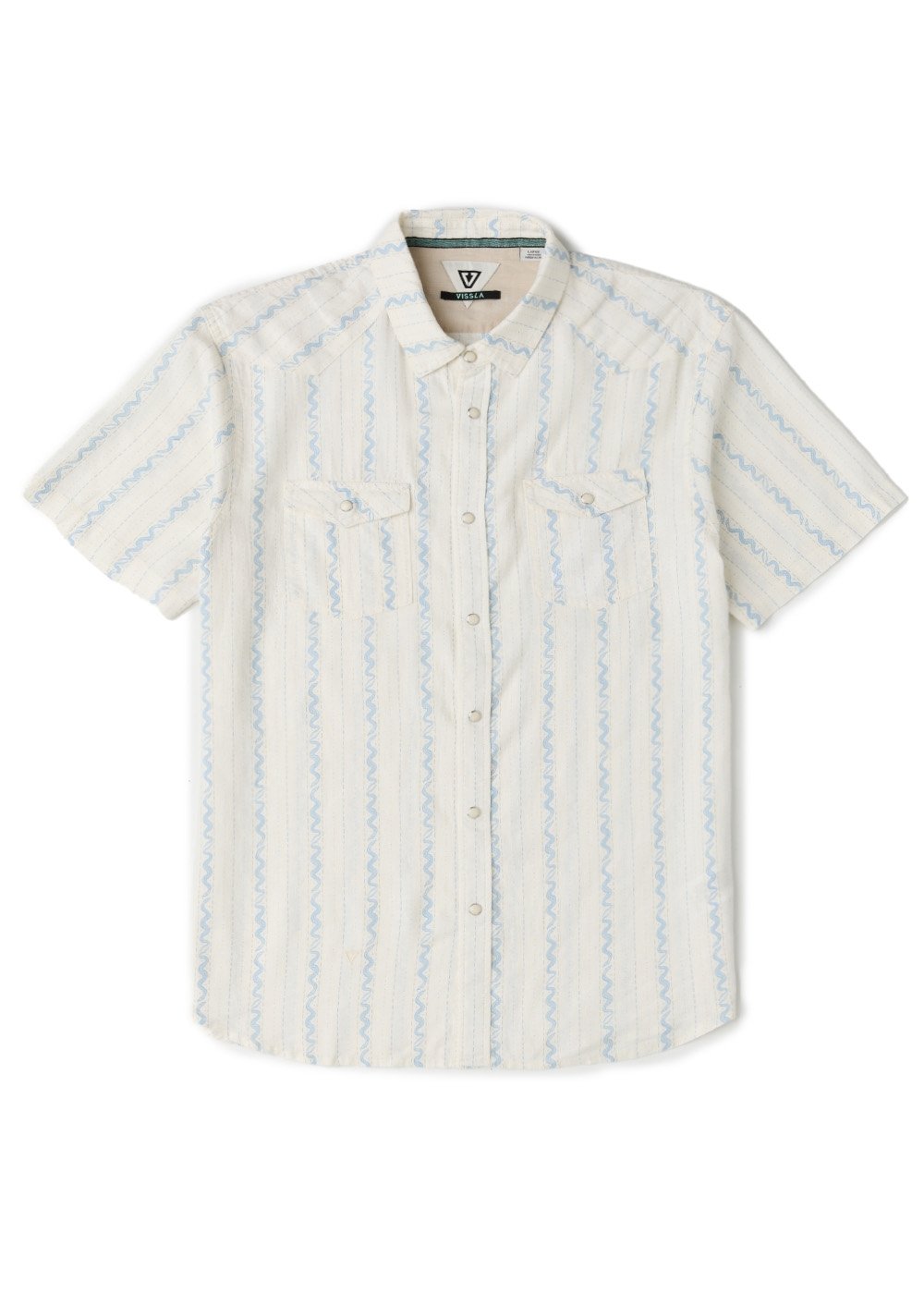 Vissla Slither Linen Eco Boys Ss Shirt