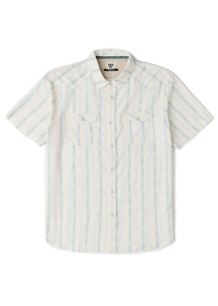 Vissla Slither Linen Eco Boys Ss Shirt