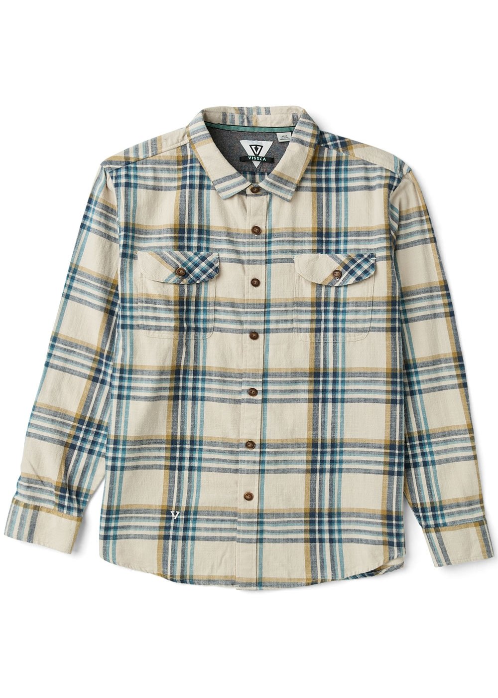 Central Coast Eco Boys Long Sleeve Flannel | Vissla Kids Flannel