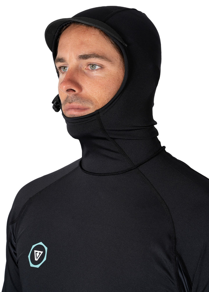 Youth Warm Seas Eco Hooded Long Sleeve Rash Guard