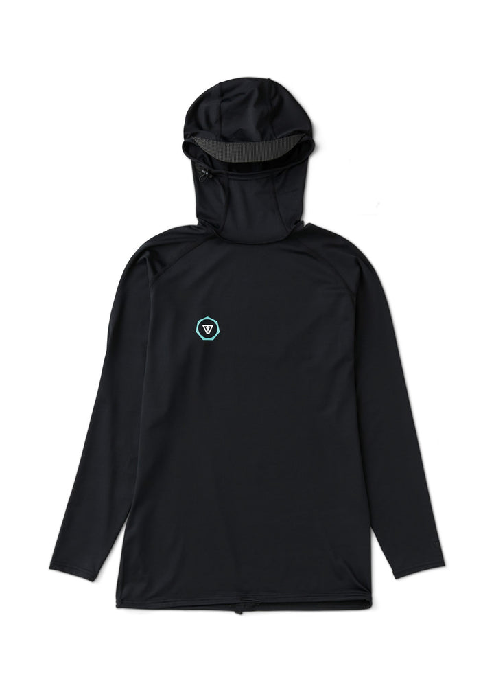 Youth Warm Seas Eco Hooded Long Sleeve Rash Guard