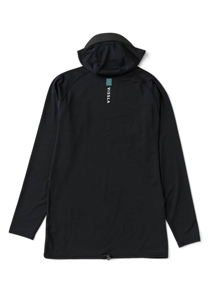 Youth Warm Seas Eco Hooded Long Sleeve Rash Guard