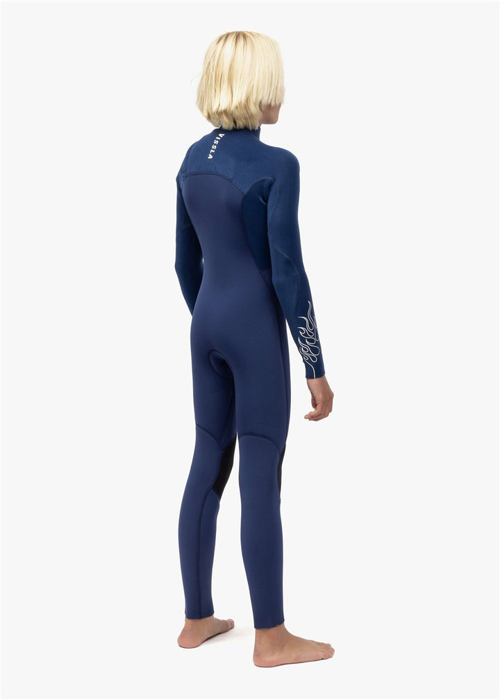 High Seas Boys Fire 3-2 Full Chest Zip Wetsuit