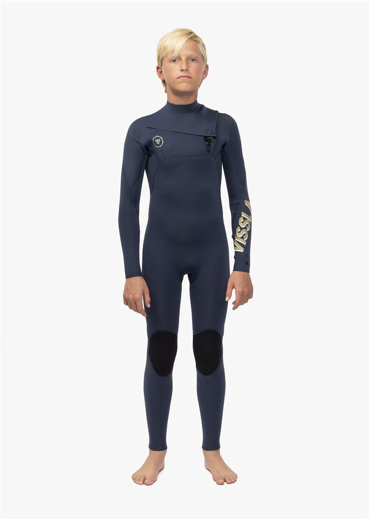 7 Seas Boys 4-3 Full Chest Zip Wetsuit