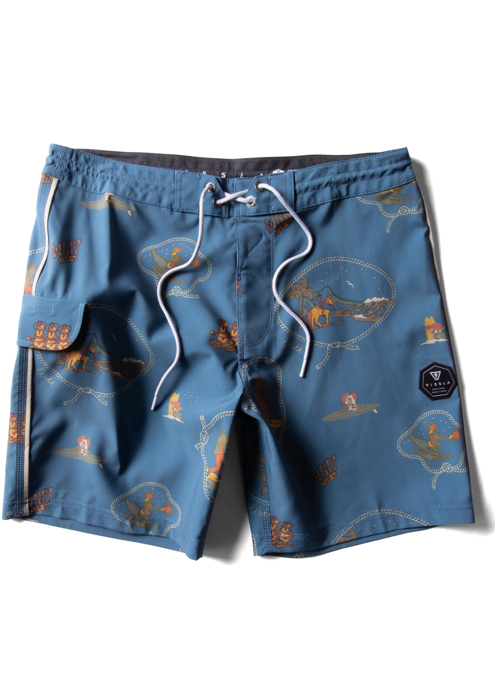 Soren Wavy West 17" Boys Boardshort