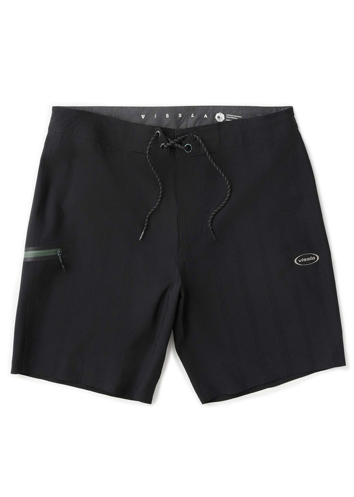 VISSLA ブラック ショートボード　5.1 High Seas 3.0 18.5
