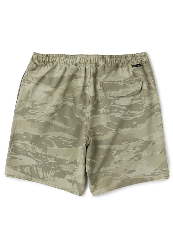 Vissla Solid Sets 17.5" Ecolastic in Khaki Camo, view 2