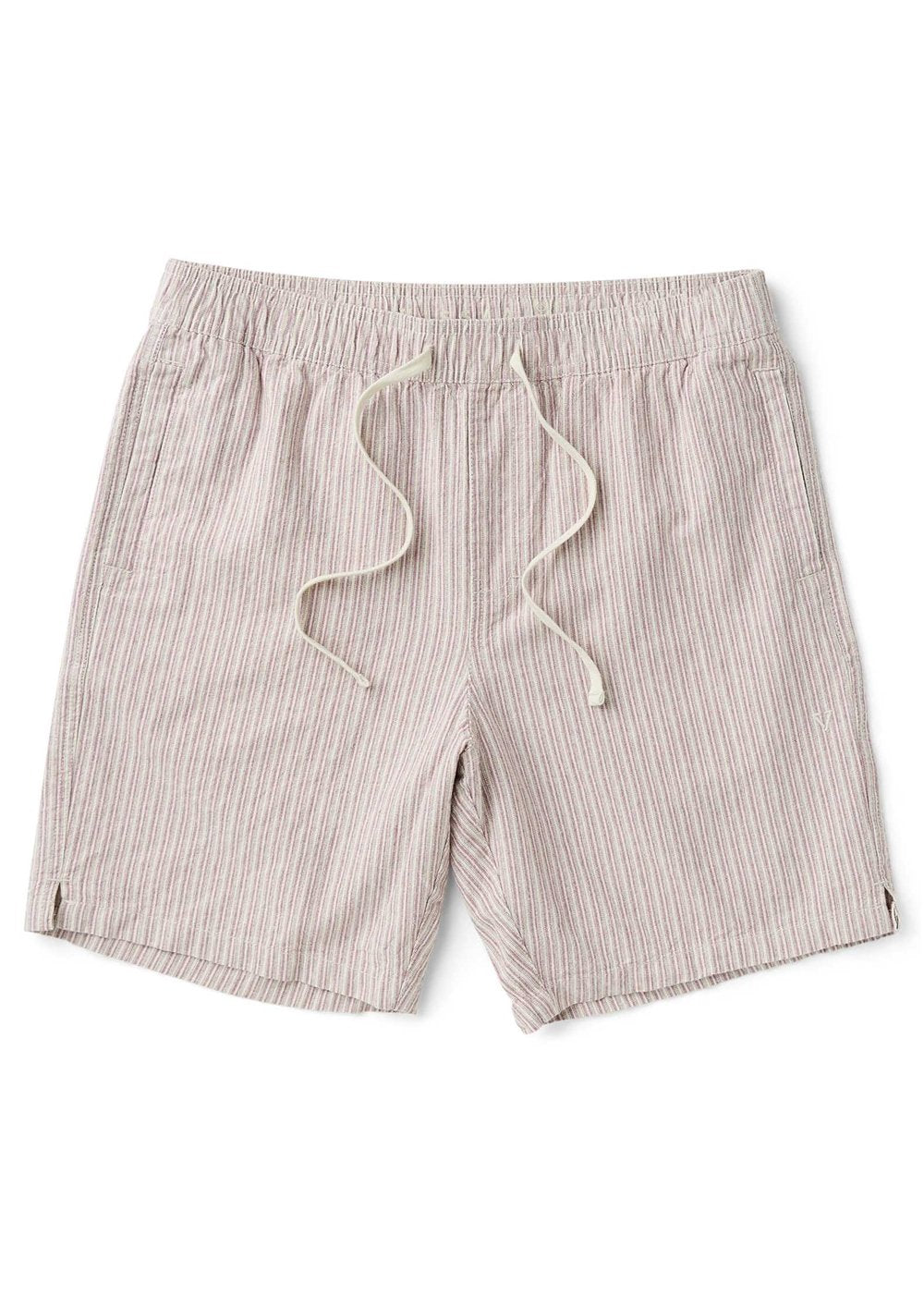 J. Linen Stripe Elastic 18
