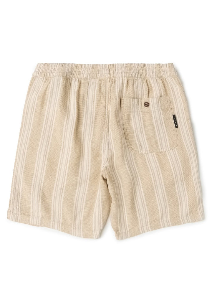 Vissla Distortion 17" Elastic Eco Walkshort in Light Khaki, view 2