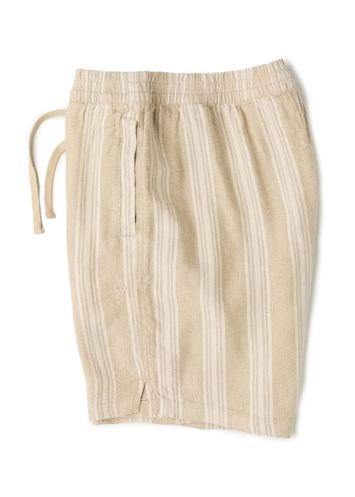 Vissla Distortion 17" Elastic Eco Walkshort in Light Khaki, view 3