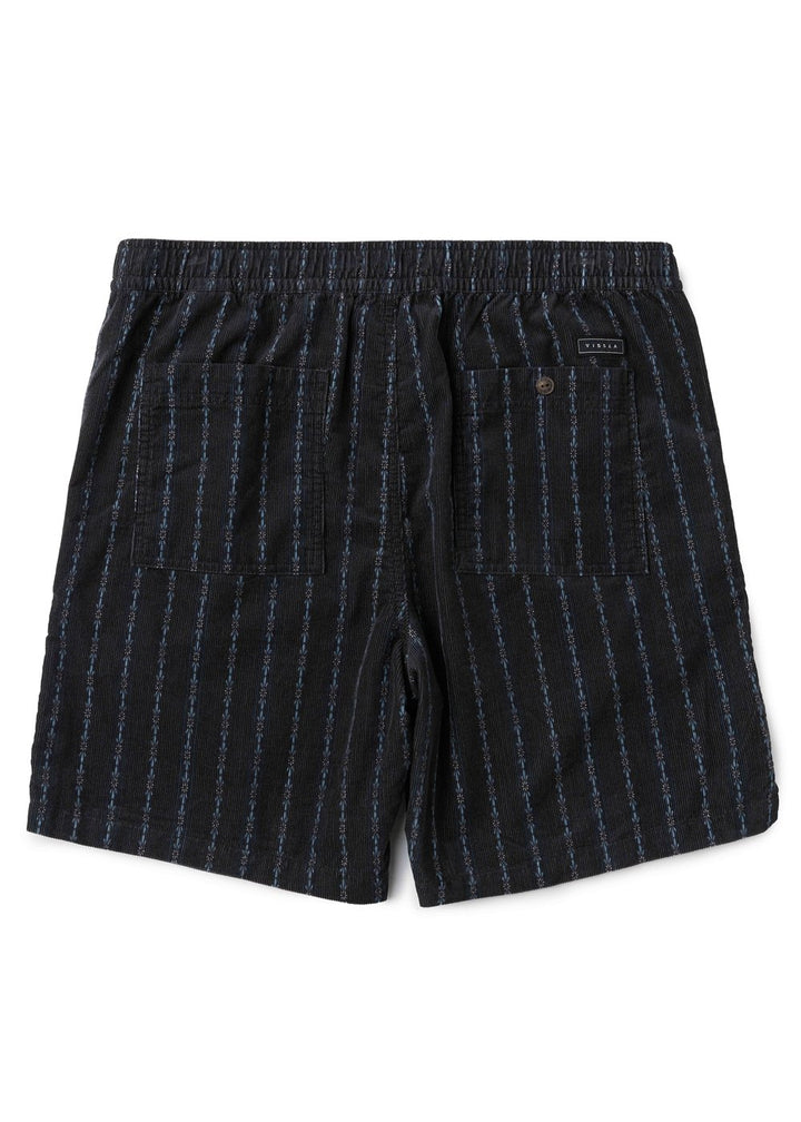 Vissla Rails Cord Eco 18" Elastic Walkshort in Phantom, view 2