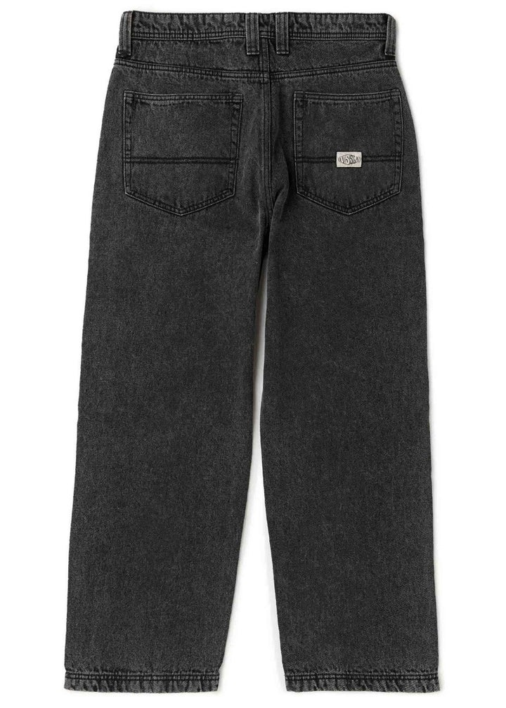 Vissla Big Timer Baggy 5 Pkt Jean 19.5" Leg Opening in Washed Black, view 2