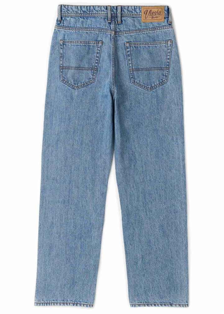 Vissla Let Loose 5 Pkt Jean 17" Leg Opening in 7 Year Wash, view 2
