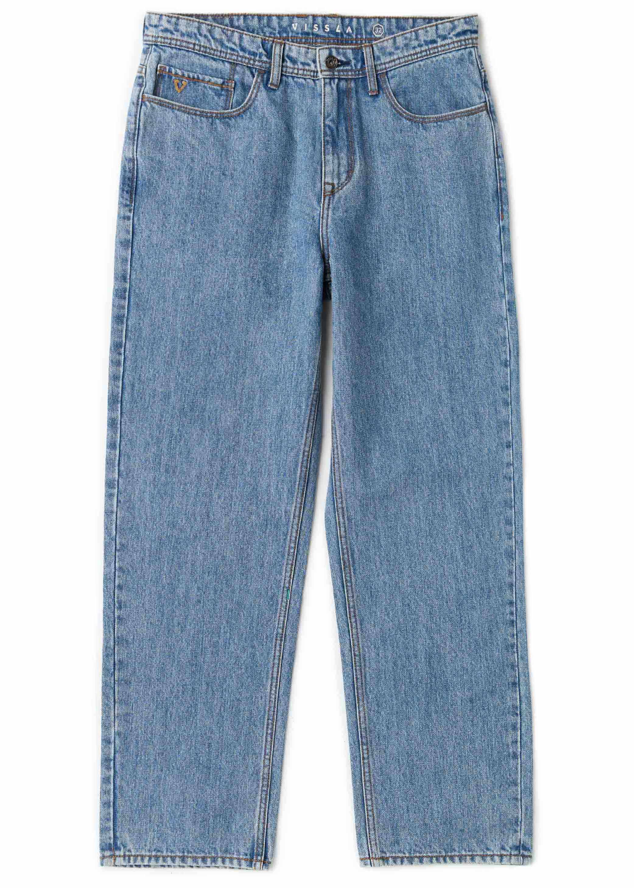 Men's Relaxed Fit Jeans - Let Loose 7 Year Wash | Vissla – Vissla com