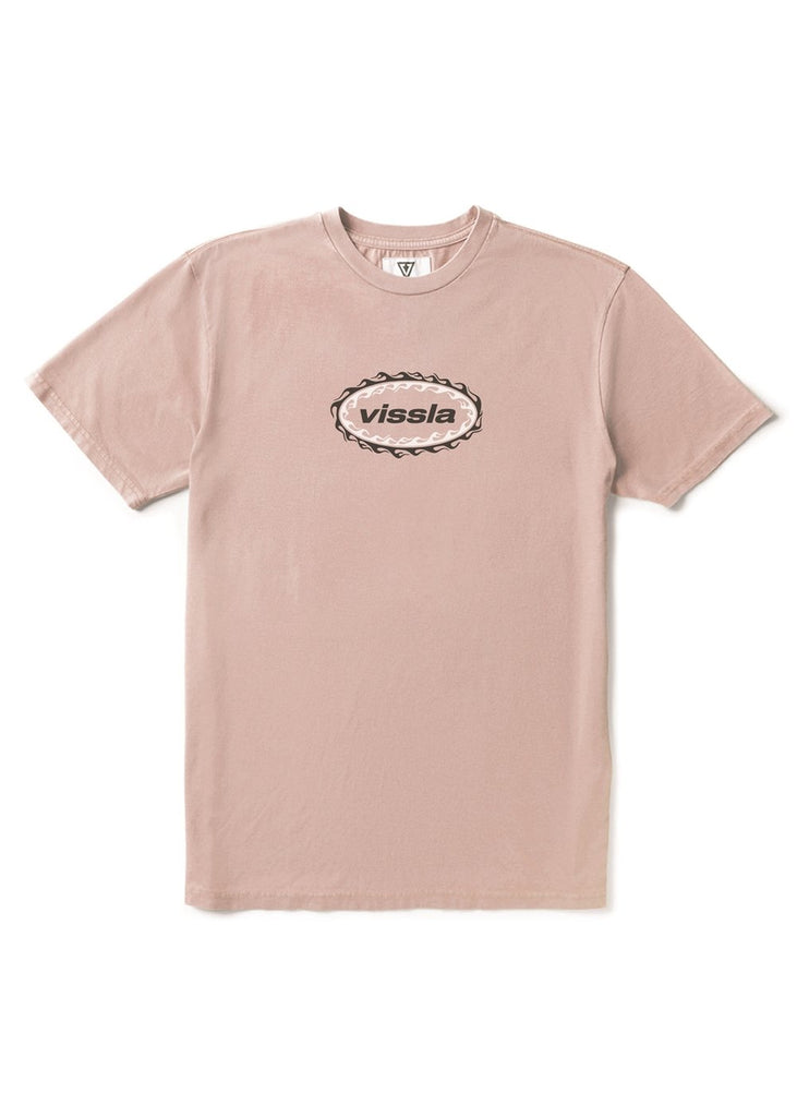 Men's T-Shirt - Red Hot Cosmic Wash Rose | Vissla – Vissla com