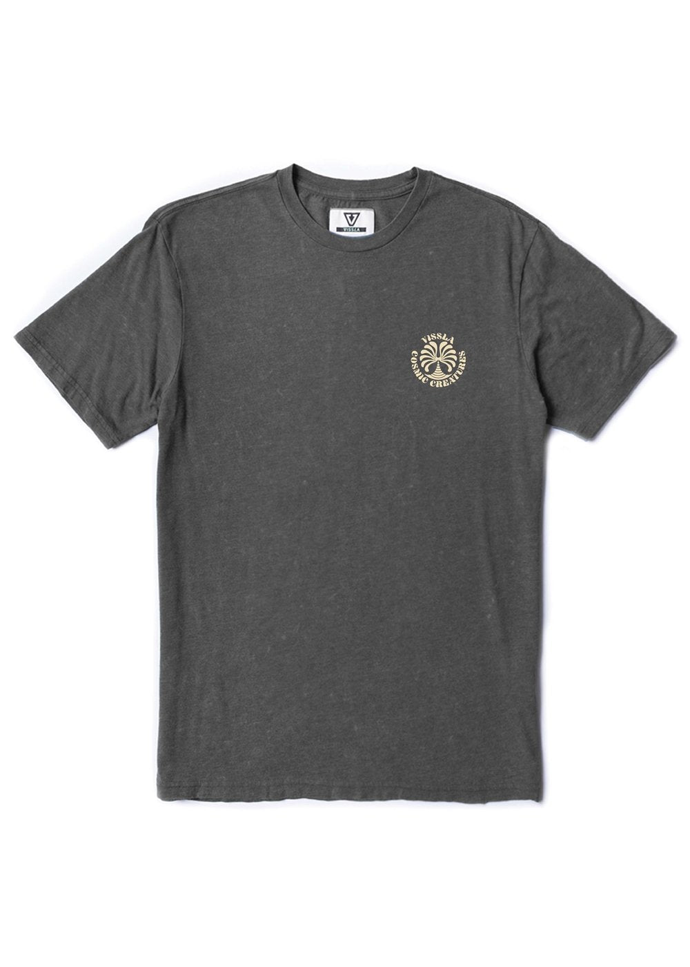 Vissla Cosmic Canopy Cosmic Wash SS Tee in Phantom, view 2