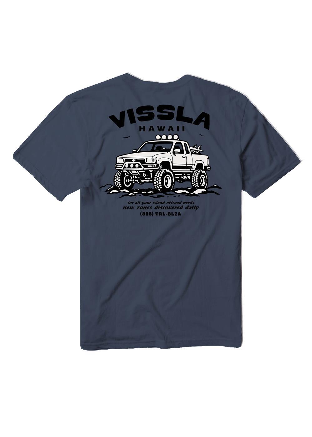 Offroad Hawaii Organic Tee | Men's Surf Tee – Vissla com