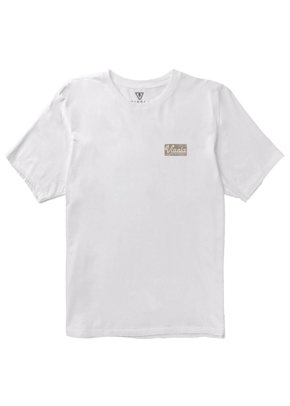 Vissla Independence Organic Tee in White, view 2