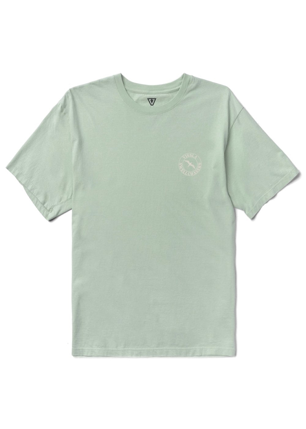 Vissla Swell Chaser Organic Tee in Agave, view 2