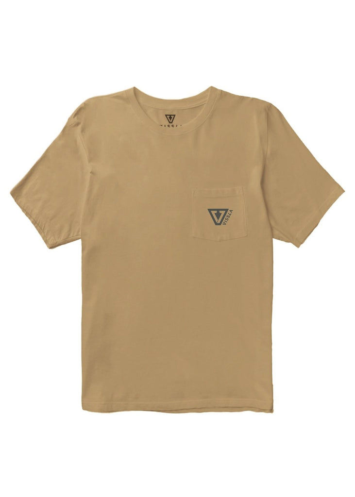【VISSLA】 3mm 168-173cm / 61-68kg Established Premium Organic Pocket Tee - Bronze | Vissla – Vissla com