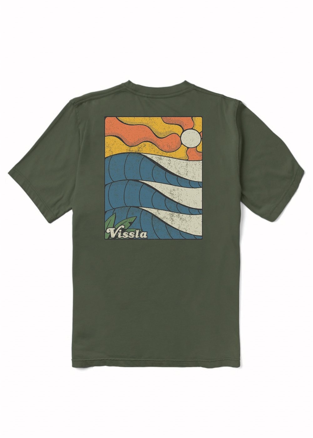 VISSLA☆SHRED HEADS ORGANIC TEE バックプリント 半袖 Tシャツ Vissla Mens Shred Head Collection – Vissla.com