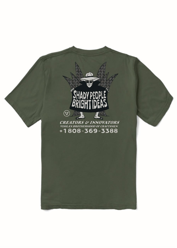 Shady Shapers Premium Organic Pkt Tee