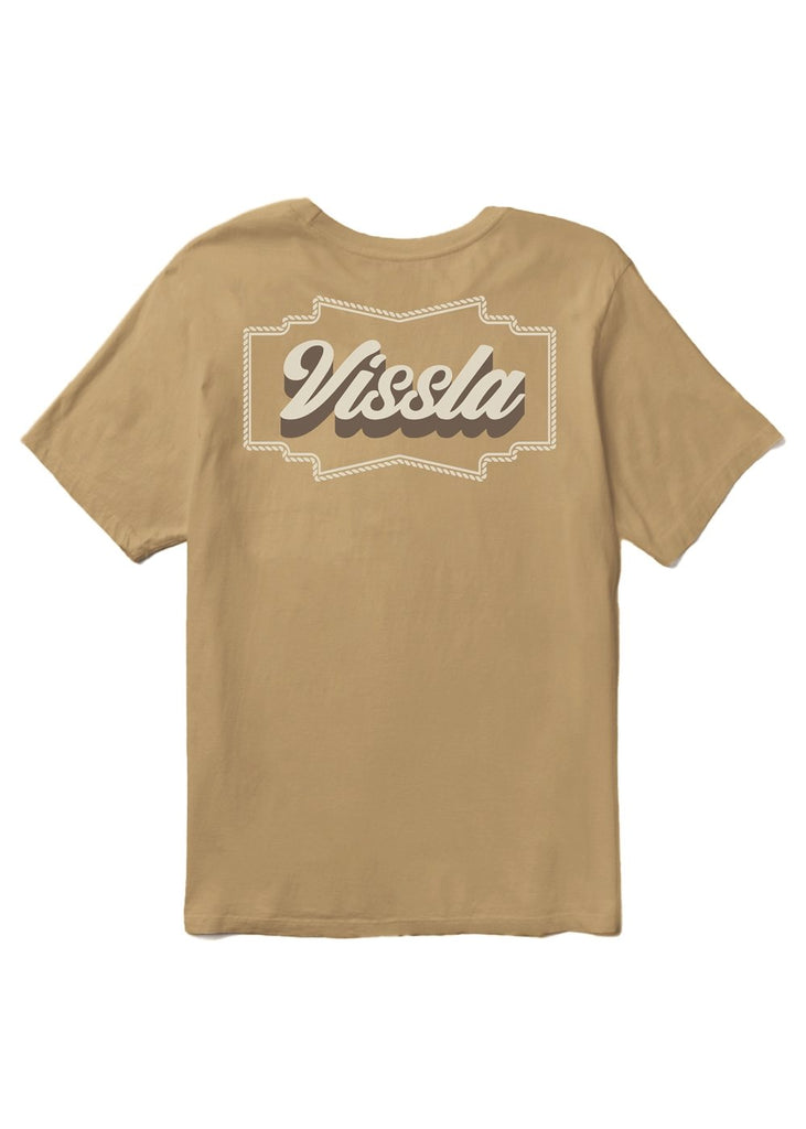 Men's Organic Pocket T-Shirt - Ranchero Bronze | Vissla – Vissla com