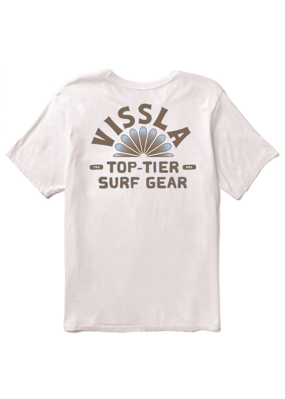 Men's Organic Pocket T-Shirt - Top Tier White | Vissla – Vissla com