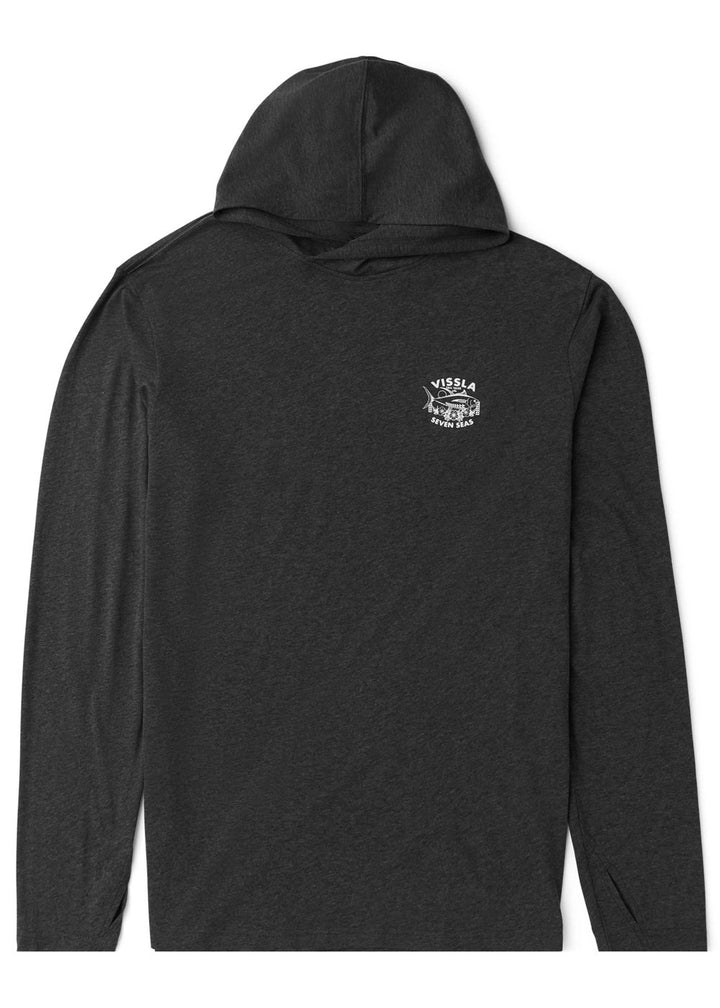 Hooded Comp Lite Eco Drirelease Ls Hooded Tee