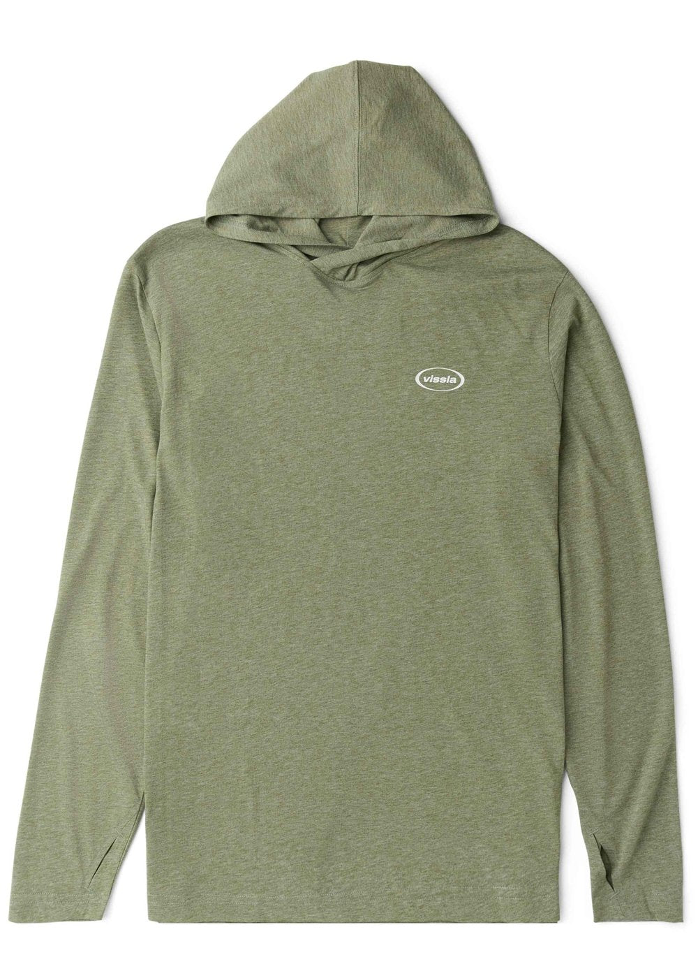 Hooded Comp Lite Eco Drirelease Ls Hooded Tee
