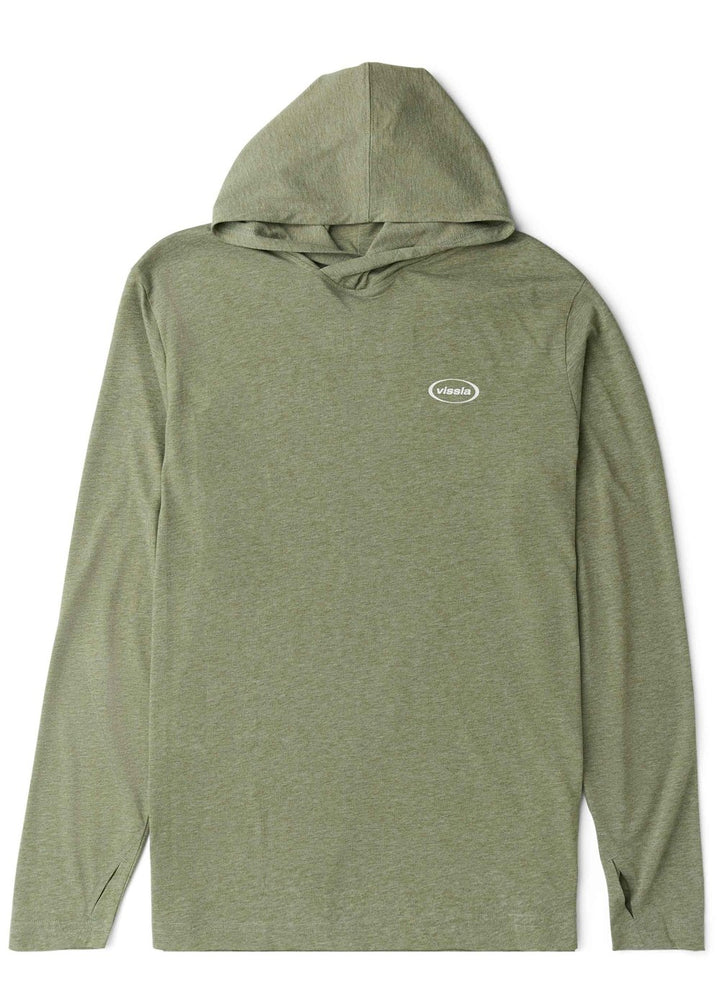 Hooded Comp Lite Eco Drirelease Ls Hooded Tee