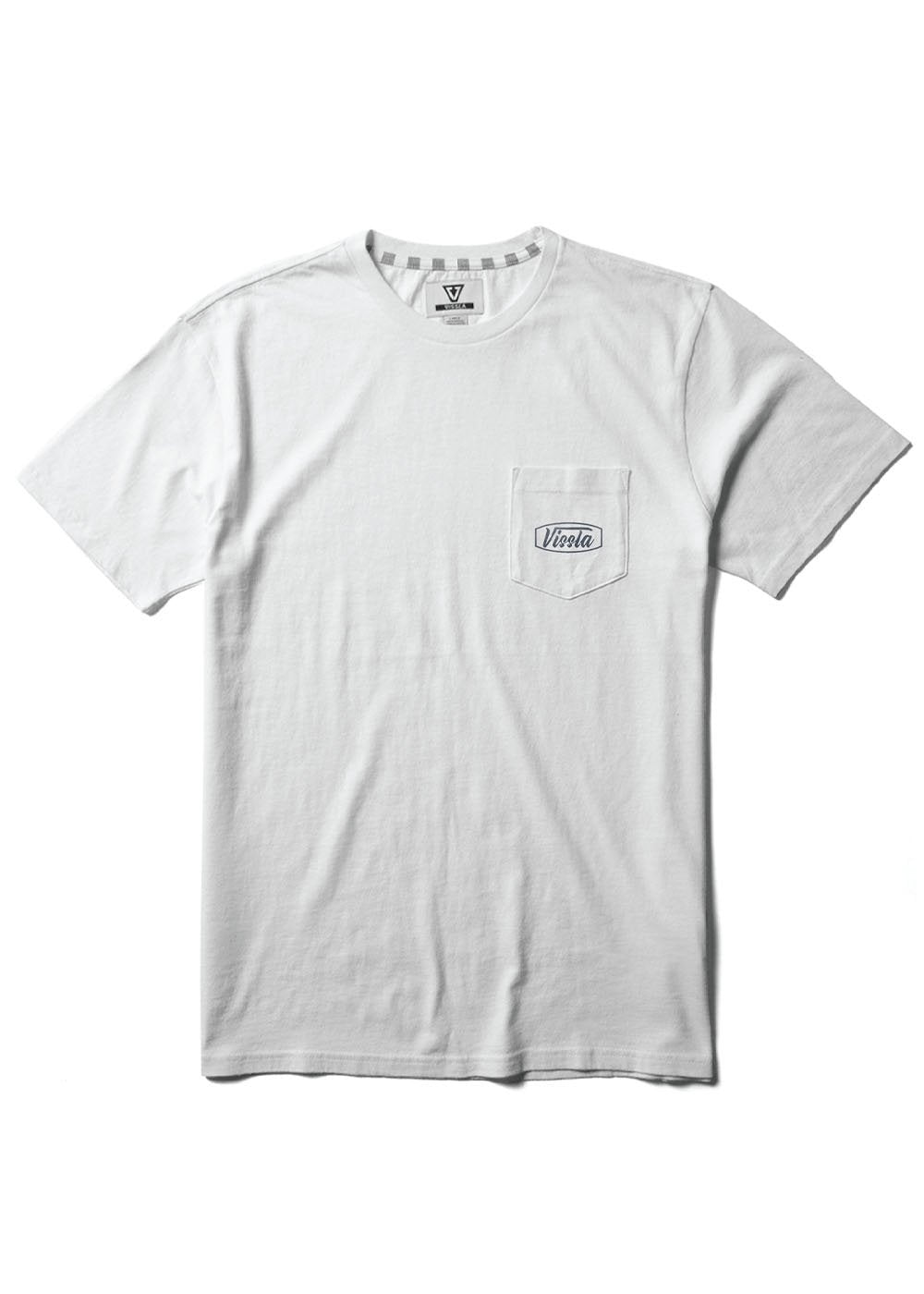 Stamped Short Sleeve Pocket Tee