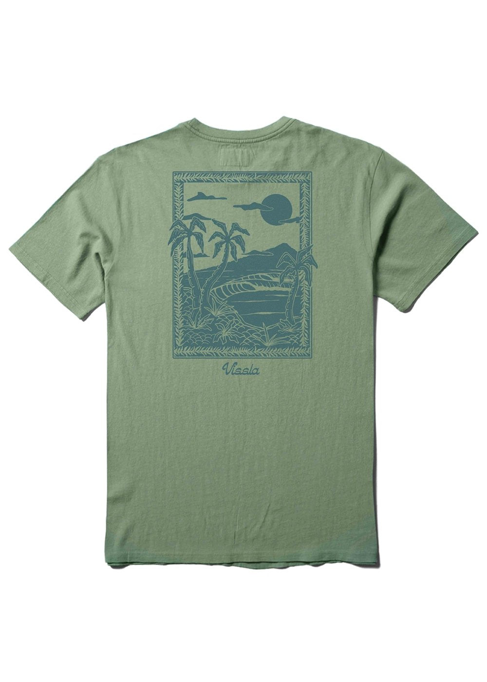 Kelpline Garment Dyed Cotton Tee - Soft Wash | Vissla – Vissla com
