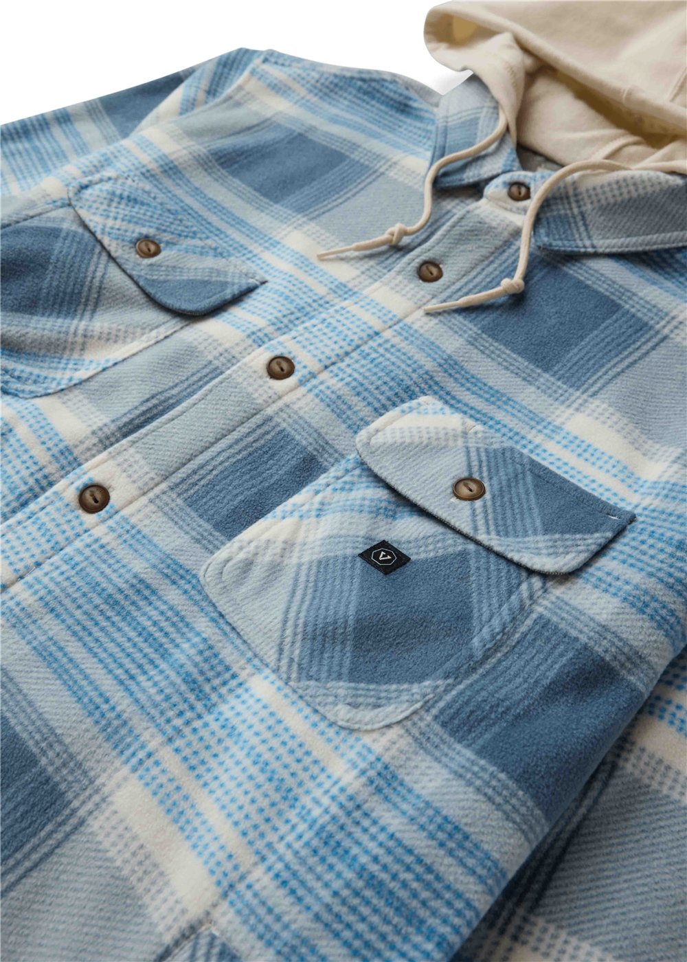 Vissla Woven Eco-Zy Polar Flannel Shirt Jacket Blue Haze – Vissla com